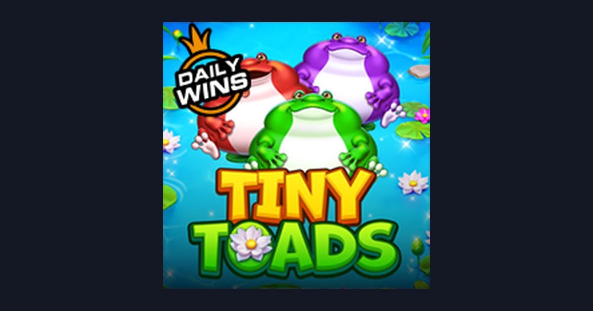 Tiny Toads, Slot Anti Boncos dengan Peluang Maxwin x1000 Menarik