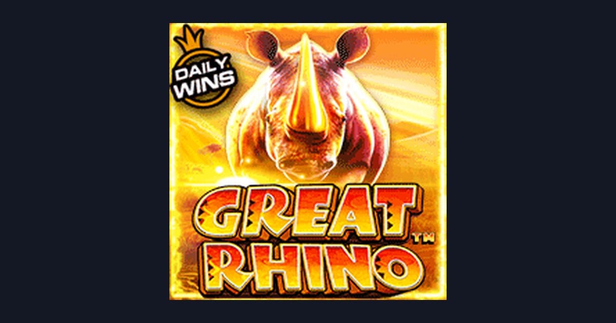 Raih Sensasi Kemenangan di Slot Great Rhino bersama Situs Slot Terpercaya